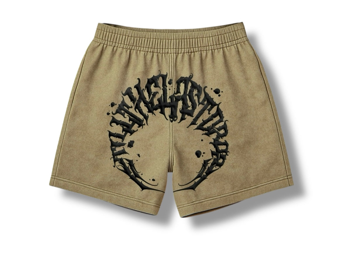 Public Threat Sand Shorts